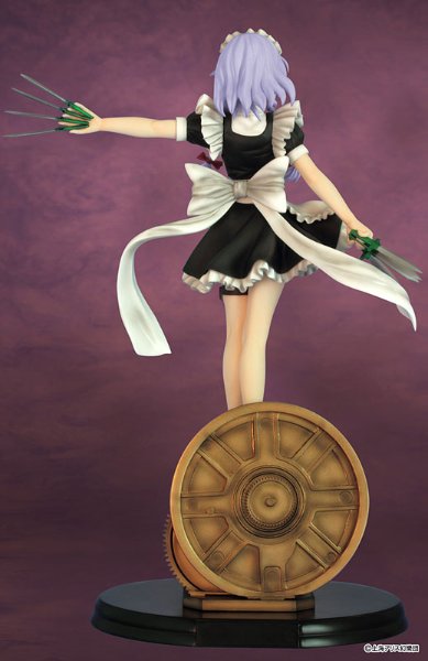 东方Project 特別編 紅魔館のメイド 十六夜咲夜 －戦闘ver.－ 黑メイド服 