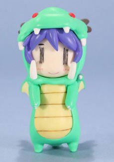 へっぽこ干支フィギュア ぽこたつ 黄緑 RESI-CARAT（塗装済み組立てキット）