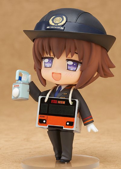 粘土人 #415 铁道娘 栗桥南