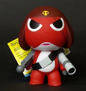 Keroroパーティー -ペコポン征服の巻であります- (4)Giroro伍長（フル装備） ソフビ製フィギュア