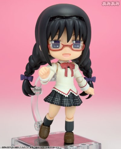 Cu-poche 剧场版 魔法少女小圆 晓美焰 -制服ver.- 可动手办