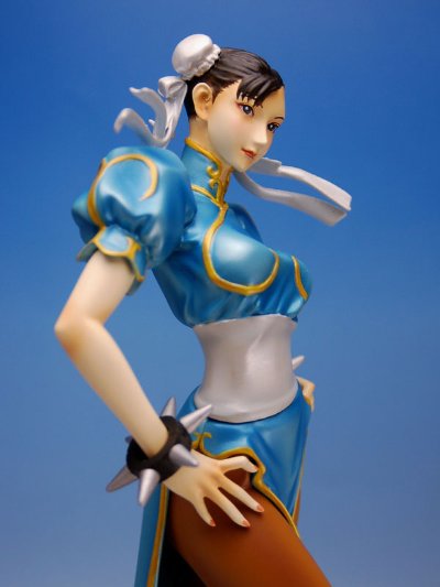 ストリートファイター 春丽 ポリストーン スタチュー