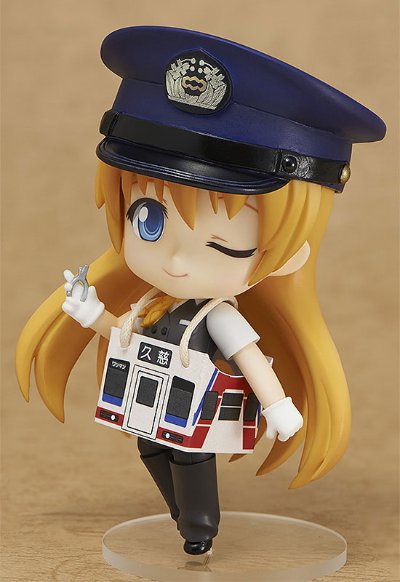 粘土人 #346 铁道娘 久慈爱丽丝