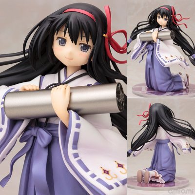 剧场版 魔法少女小圆 晓美焰 巫女服