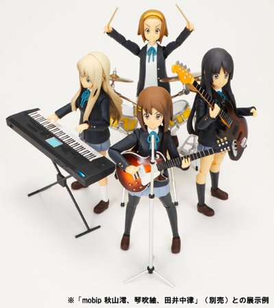 mobip（モビップ） 轻音少女！ 平沢唯 可动手办
