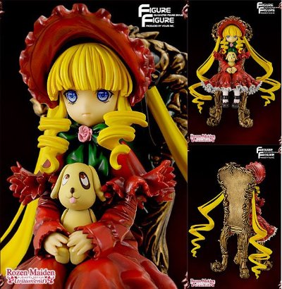 蔷薇少女  FIGURE FIGURE 真红 未涂装 BOX版