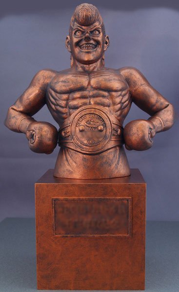 はじめの一歩 鷹村の胸像 世界J. ミドル級王座奪取記念像 