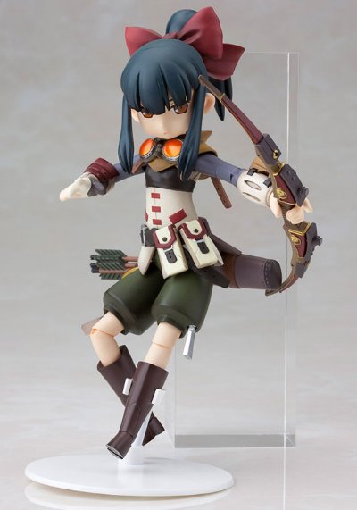 世界树迷宫 伝承の巨神 スナイパーの女の子 プラモデル