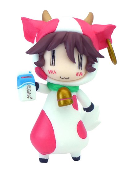 へっぽこ干支フィギュア ぽこうし/赤ぶち RESI-CARAT