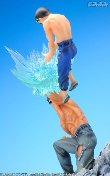 幽☆游☆白书 浦饭 幽助&戸愚吕弟 Fierce Battle Figure 