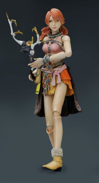 最终幻想13 PLAY ARTS改 奥尔芭=黛雅·香草 可动人偶