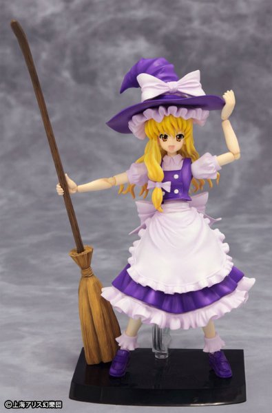 东方Project Figutto！ 雾雨魔理沙 EXカラー 可动手办