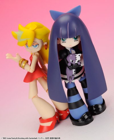 RIO：bone Panty＆Stocking with Garterbelt Stocking