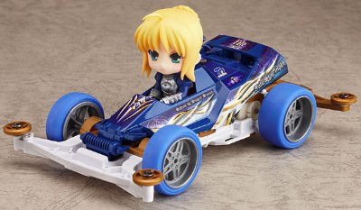 ねんどろいどぷち×ミニ四駆 Fate/stay night SABER drives スーパーSABER スペシャル