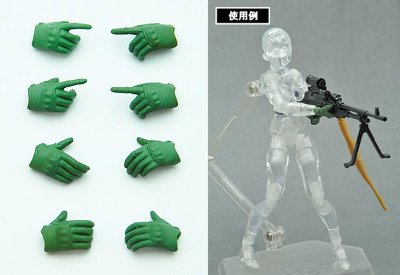 小军械库 OP02：figma专用战术手套「叶子绿」