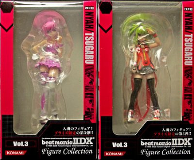 ビートマニア IIDX Figure Collection Vol.3 ナイア／ツガル 2种套件 
