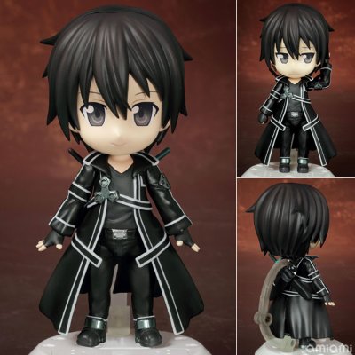 刀剑神域 NanoritchiVC キリト 可动手办