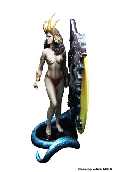 Fantasy Figure Gallery 龙・メイデン レジンスタチュー