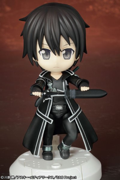 刀剑神域 NanoritchiVC キリト 可动手办