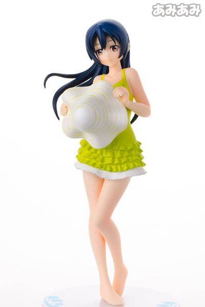 LoveLive! ビーチフィギュア2-海未＆絵里- サマー蓝色ver. 園田海未