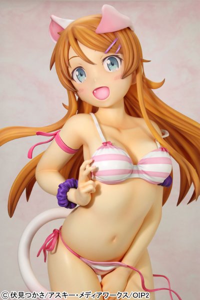 Super Figure 我的妹妹不可能那么可爱 高坂桐乃 猫耳泳衣 通常版