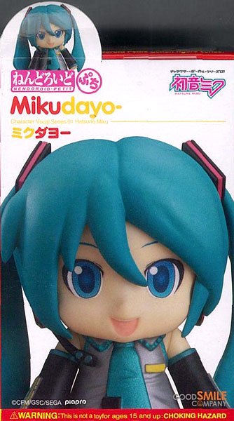 迷你黏土人 MIKU打油 （イベント限定品）