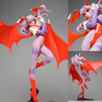 Capcom Girls Collection 吸血鬼 莫莉卡 ヘビーゲイジ原型 スペシャルカラー（レッド）