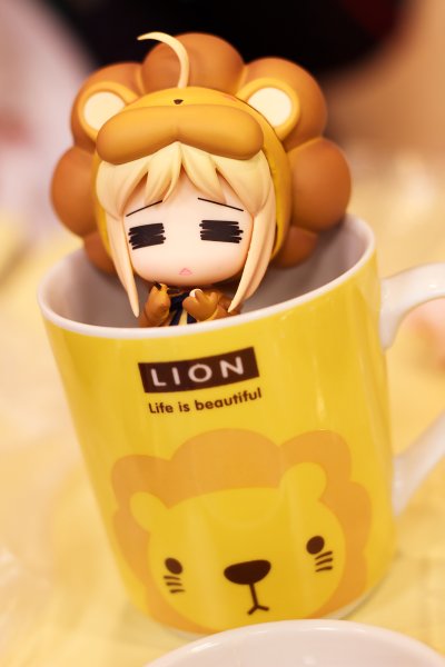 粘土人 #050 Fate/老虎大乱斗 Saber狮子