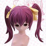 可定制手办 どりょく家いもうと（ツインテールライト布朗）