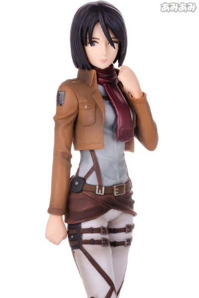 一番くじ 进击的巨人 -自由への進撃- 拉丝特ワン賞 ミカサフィギュア 