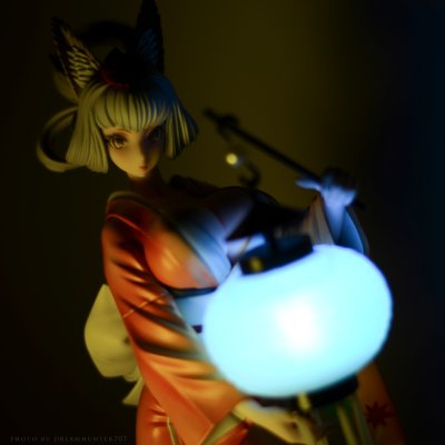 ALTER 2017年4月發售: 1/8 PVC Figure 《朧村正》 紺菊(再販