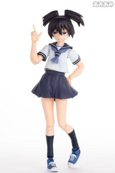 figma 黑岩射手 黑衣麻陶 制服ver. （汪达ーフェスティバル2011冬）