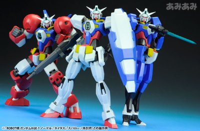 ROBOT魂〈SIDE MS〉 高达AGE-1 勇将型 『机动战士高达AGE』