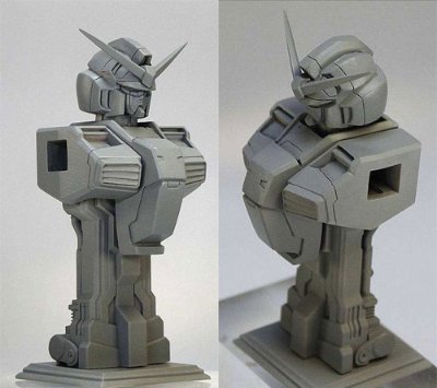 1/144 MS胸像系列 高达GP-04 未塗装組立キット