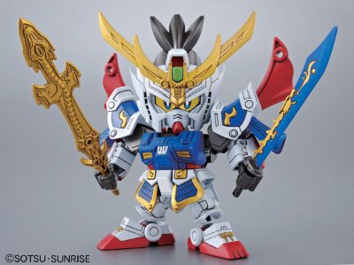 BB戦士 三国伝 动画版 018 真 龍装 劉備(りゅうそう りゅうび) 高达