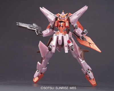 HG00#33 1/144 机动战士高达00  GN-005 主天使高达 Trans-Am模式 光芒注塑版