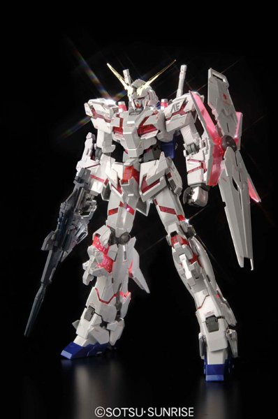 MG 1/100 机动战士高达UC  RX-0 独角兽高达 Ver. Ka, Titanium Finish