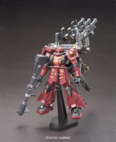 HG 1/144 机动战士高达 雷霆宙域 MS-06R 精神力扎古（高达雷霆宙域 Ver.）