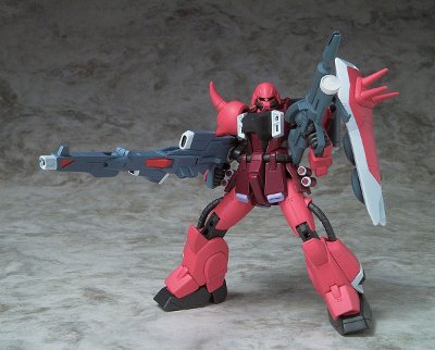 MS In Action ガナー扎古战士（赤 露娜玛丽亚・霍克専用機）