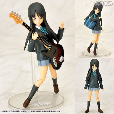 mobip（モビップ） No.05 轻音少女！ 秋山澪 可动手办