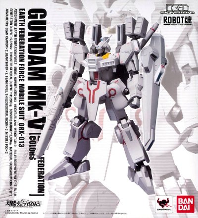 ROBOT魂 -ロボット魂-〈SIDE MS〉高达Mk-V（連邦カラー）（魂ウェブ限定）