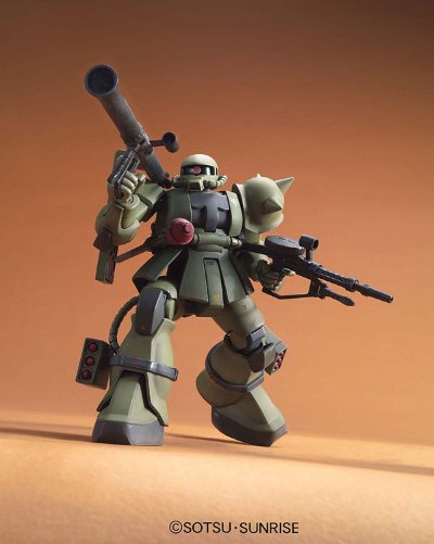 HGUC 1/144 地面战套装 	61式坦克5型 ＆  MS-06 扎古 II ＆ PVN.4/3 Wappa