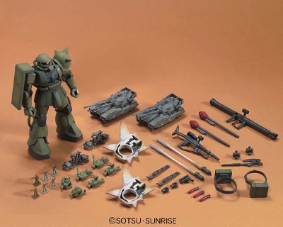 HGUC 1/144 地面战套装 	61式坦克5型 ＆  MS-06 扎古 II ＆ PVN.4/3 Wappa