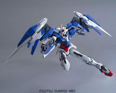 HG00#70 1/144 剧场版 机动战士高达00：先驱者的觉醒 GN-0000RE+GNR-010 00强化模组(粒子储存罐型)
