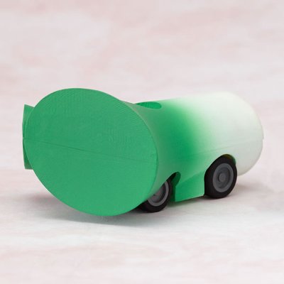黏土人plus ボーカロイド 激走プルバックカー ミク＆ネギカー 単品