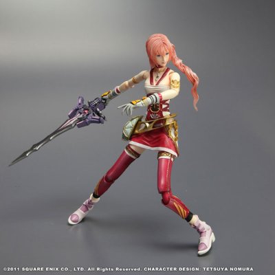 PlayArts改 最终幻想XIII-2 塞拉・法隆 可动手办
