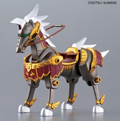 BB戦士 三国伝 动画版 022 真 紅蓮装 曹操(ぐれんそう そうそう) 高达・絶影(ぜつえい)