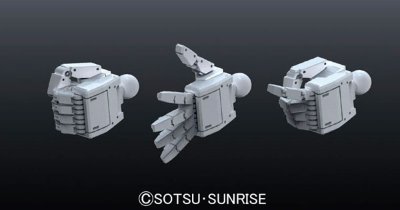 ビルダーズパーツHD 1/144 MSハンド03 （連邦系・Sサイズ）