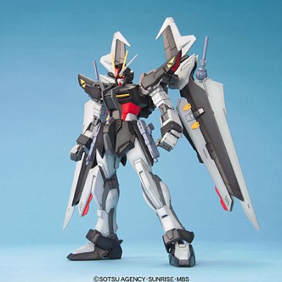 MG 1/100 机动战士高达SEED C.E.73 观星者 GAT-X105E+AQM/E-X09S 漆黑强袭高达