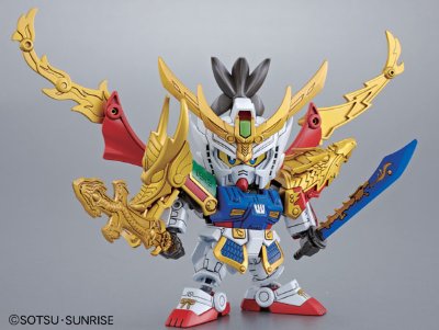 BB戦士 三国伝 动画版 018 真 龍装 劉備(りゅうそう りゅうび) 高达